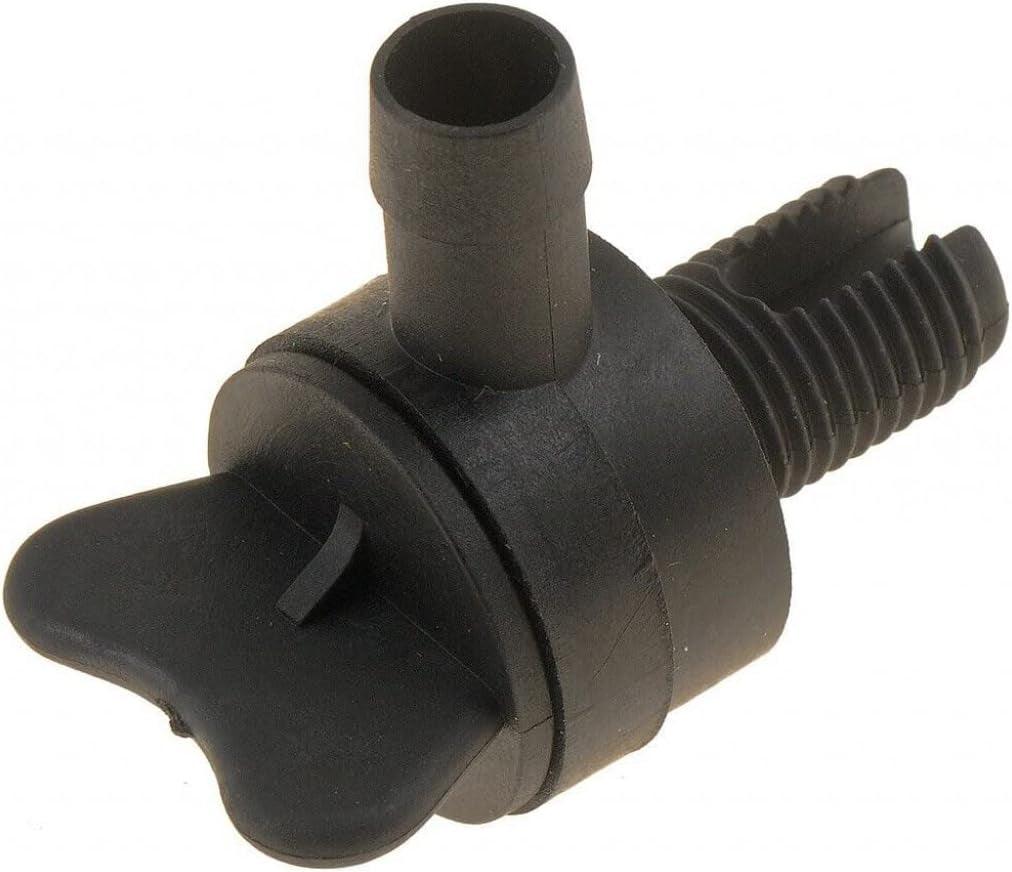 For Subaru SVX 1992 93 94 95 96 1997 Radiator Drain Cock | Black | Plastic | Replacement for 21440-01E00, 21440-01E10