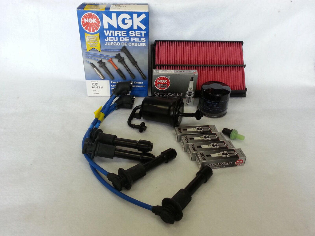 1990-1993 for Mazda Miata Tune up Kit (NGK V-Power Spark Plugs)
