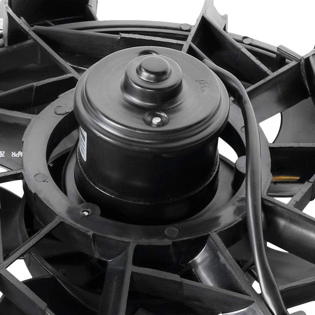 OEM-RF-0006 Factory Style Radiator Cooling Fan Assembly Cooling Efficiency Improved Direct Replacement [Compatible with 95-99 Accent]