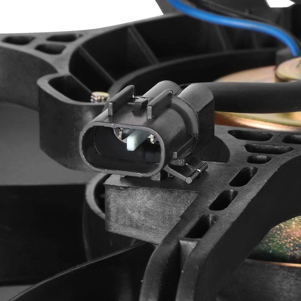 OEM-RF-1098 Factory Style Radiator Cooling Fan Assembly Compatible with 2001-2006 Elantra