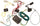 118302 T-One® T-Connector Harness, 4-Way Flat, W/Converter, Compatable with 2006-2008 Acura TSX, 2003-2007 Honda Accord,Black