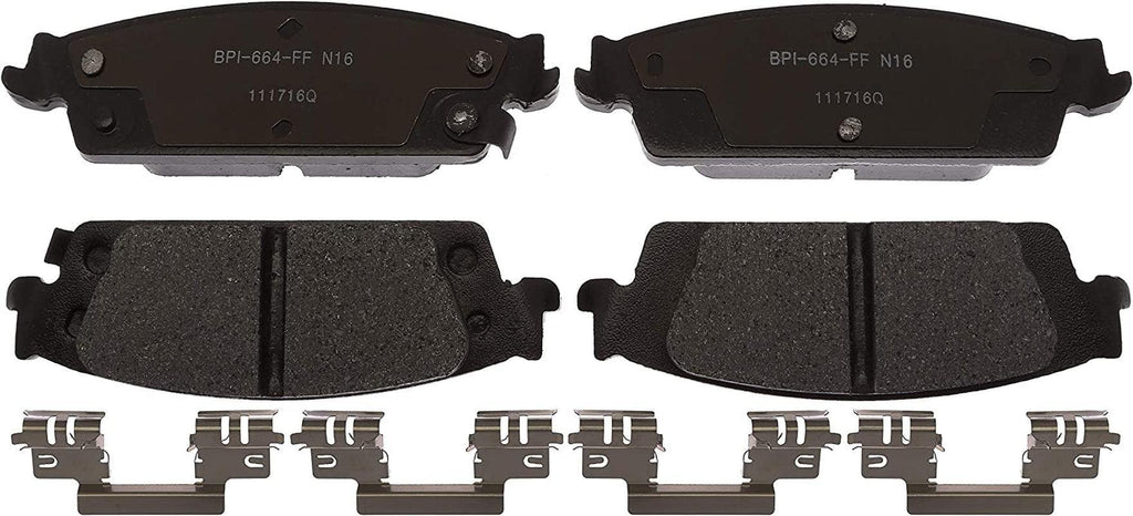 MGD1707CH Reliant Brake Pad Set, 1 Pack