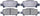 SGD770C Service Grade Ceramic Disc Brake Pad Set