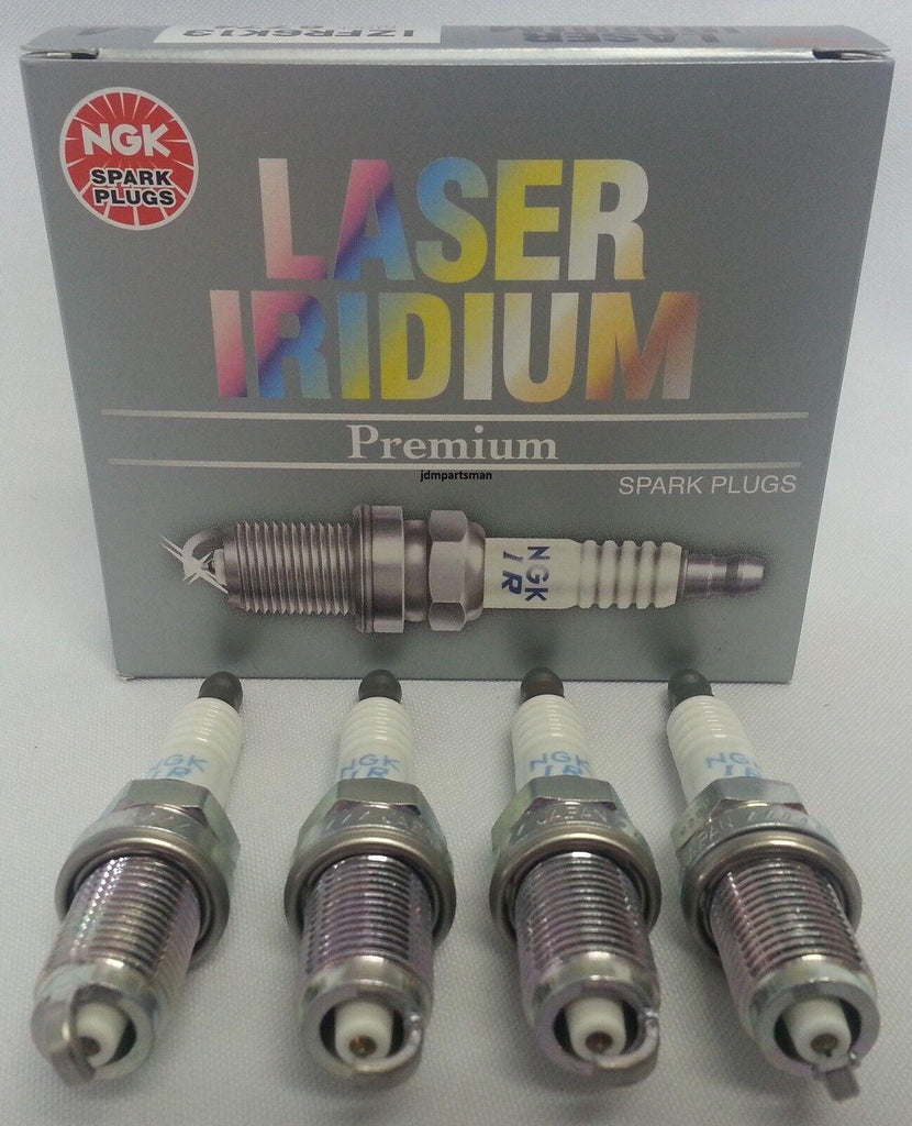 NGK IFR5E11 Laser Iridium Long-Life Spark Plugs 4-PCS (7994) Pre-Gapped Oe-Spec