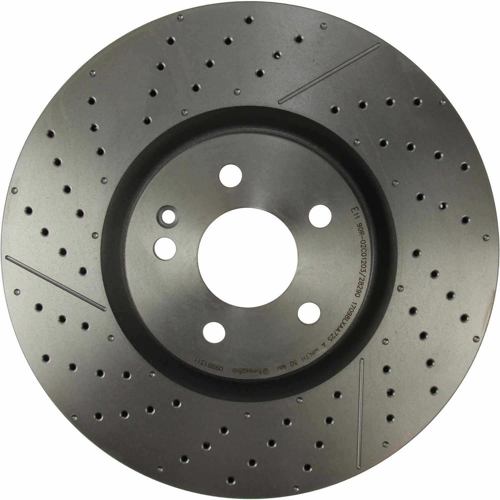 Brembo Front Disc Brake Rotor for CLA45 AMG, GLA45 AMG (09.B913.11)