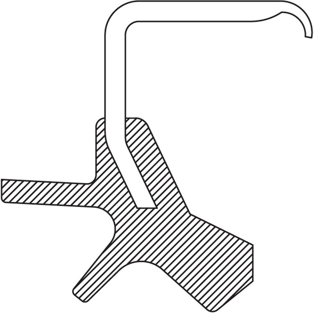 National Wheel Seal for Rio, Aspire, Capri, Festiva, 323, Tracer, GLC 4990