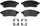 ADVICS AD1422 Disc Brake Pad Set