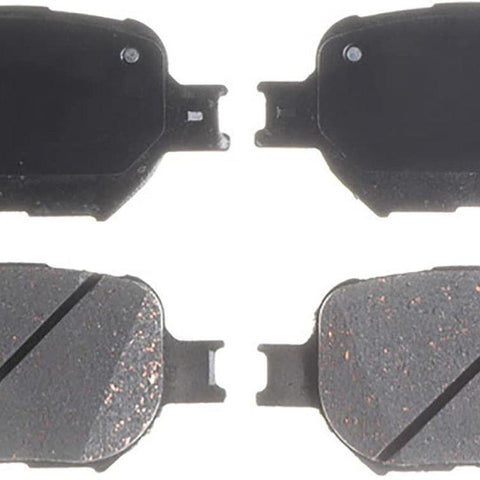 Silver 14D817CH Ceramic Front Disc Brake Pad Set