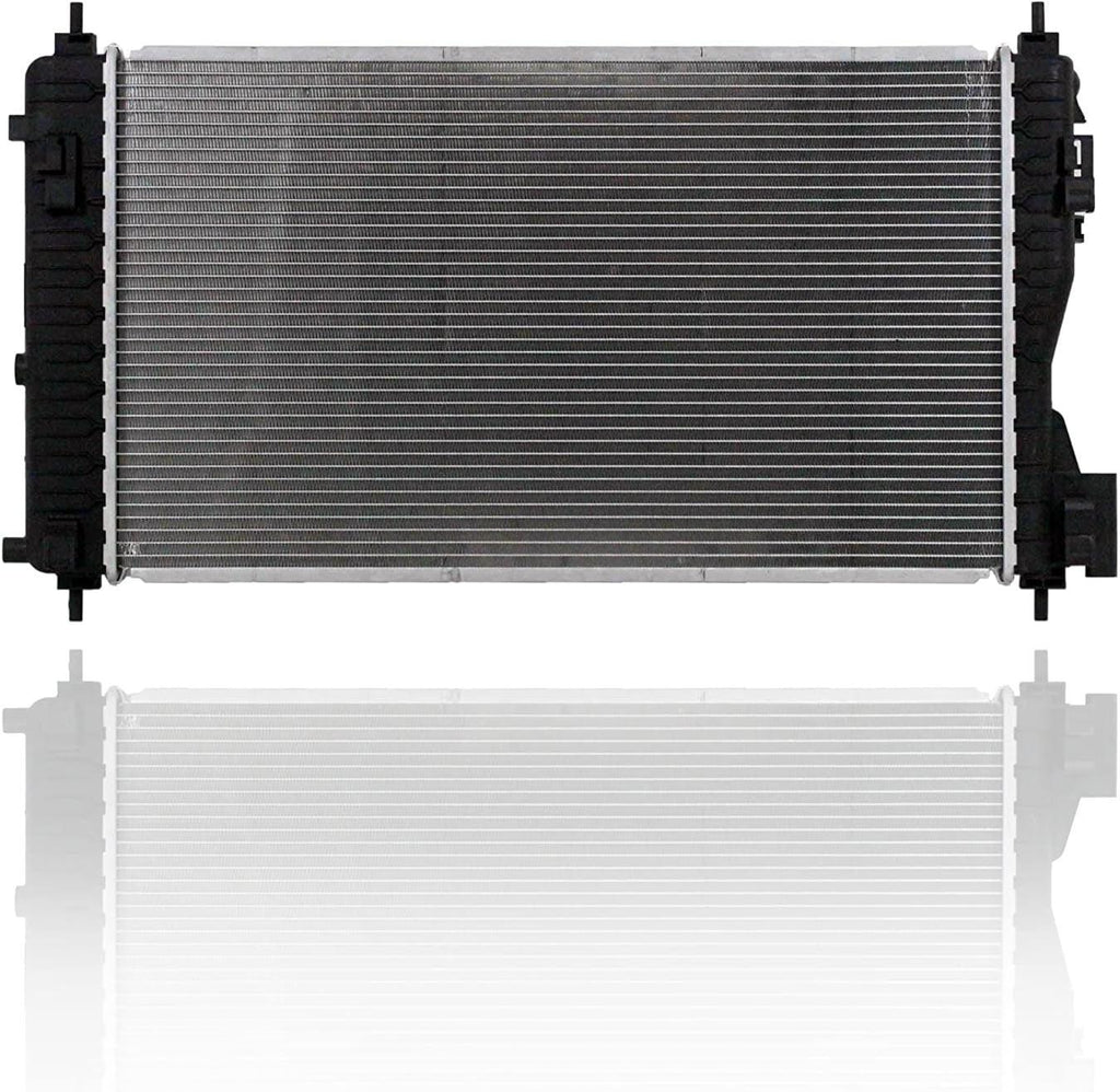 Radiator -  Compatible/Replacement for 13332 13-16 Chevrolet Malibu 2.0, 14-16 Malibu 2.5L, 14-17 Impala 2.5L, 14-17 Regal 2.0L-Base/Premium - Plastic Tank Aluminum Core, 1-Row