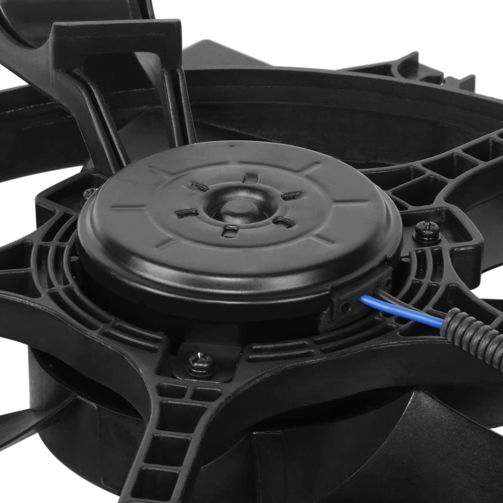 Factory Style Radiator Cooling Fan Assembly Compatible with 03-06 Kia Sorento,Oem-Rf-1168