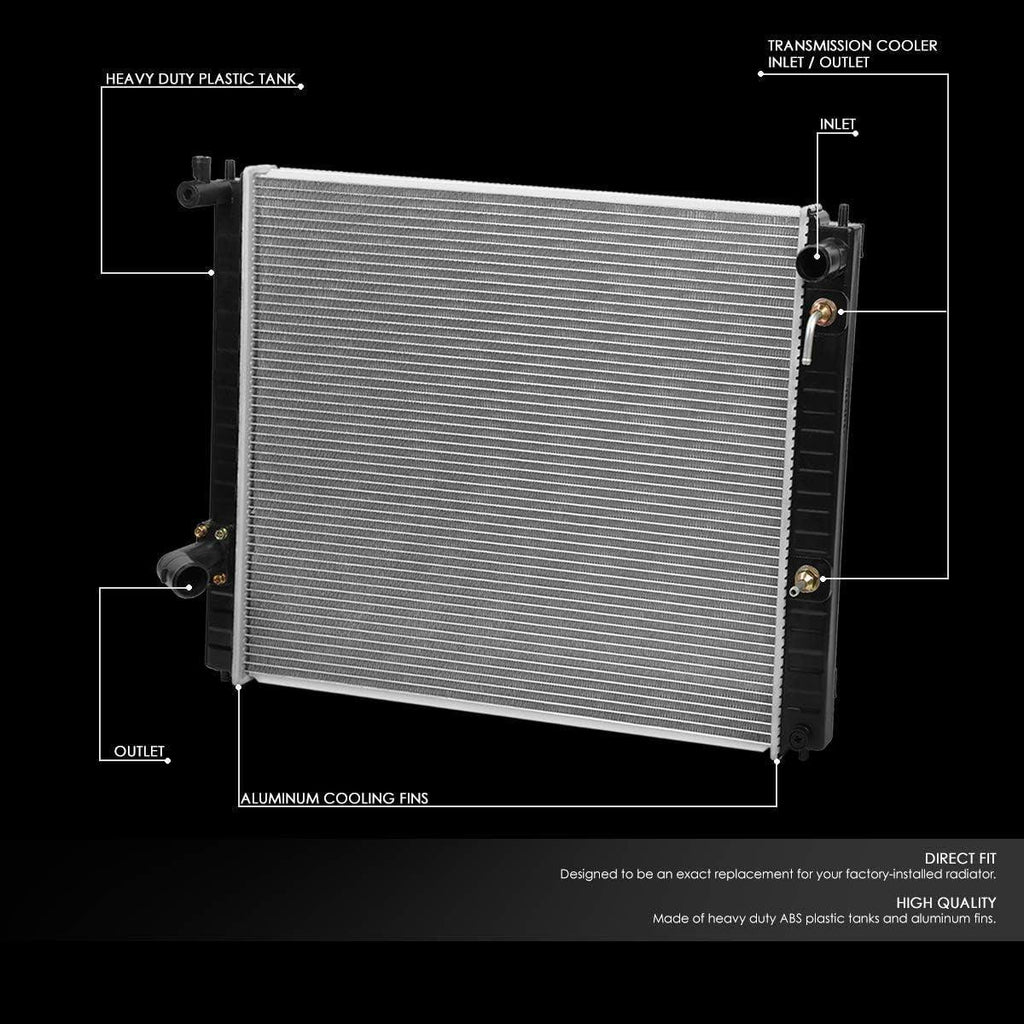 OEM-RA-13079 Factory Style Aluminum Cooling Radiator Compatible with 09-13 Infiniti FX35/FX37/FX50, 04-17 QX70