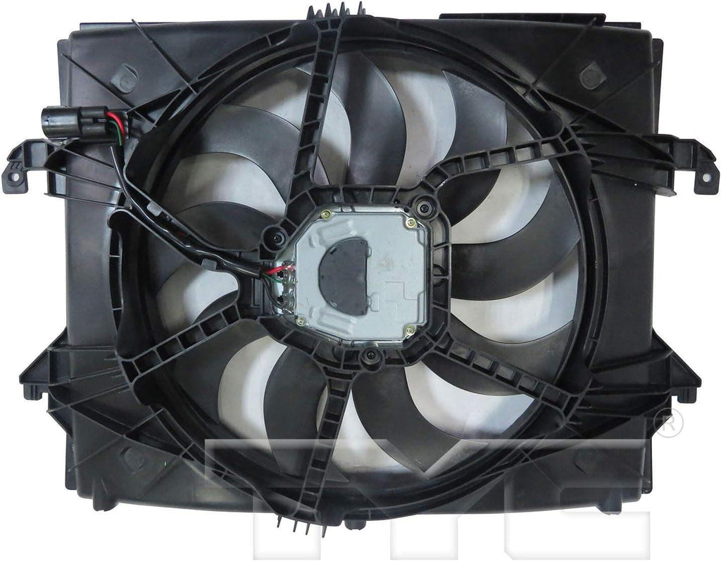 624040 Cooling Fan Assembly Compatible with 2013-2020 Ram Ram Pickup