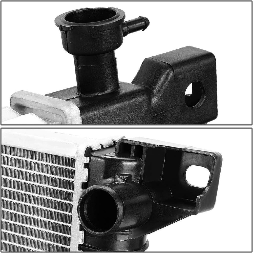 OEM-RA-13099 OE Style Bolt-On Aluminum Core Radiator Replacement Compatible with 09-10 F-150/09-14 Expedition AT, 31-1/2" W X 16-1/2" H X 15/16" D; 1-1/2" Inlet, 1-9/16" Outlet