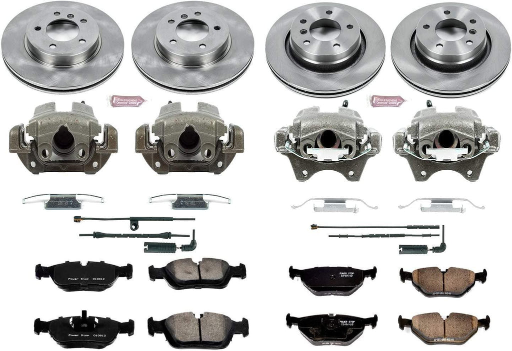 KCOE871 Autospecialty 1-Click OE Replacement Brake Kit with Calipers