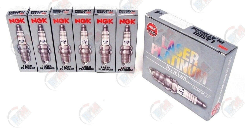 NGK LASER PLATINUM Platinum Spark Plugs TR6AP13E 4968 Set of 6