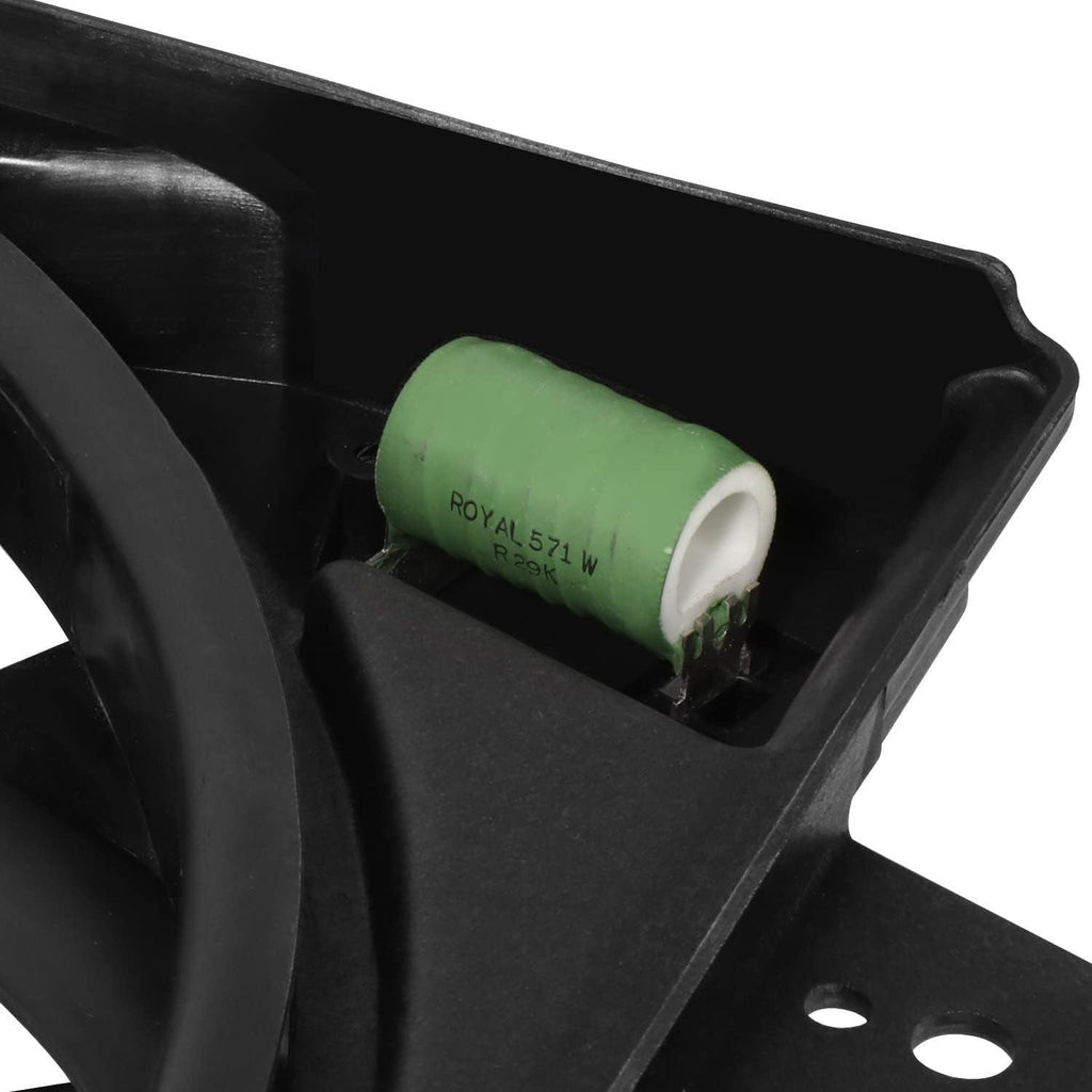 OEM-RF-0349 Factory Style Radiator Cooling Fan Assembly Compatible with 12-19 Fiat 500