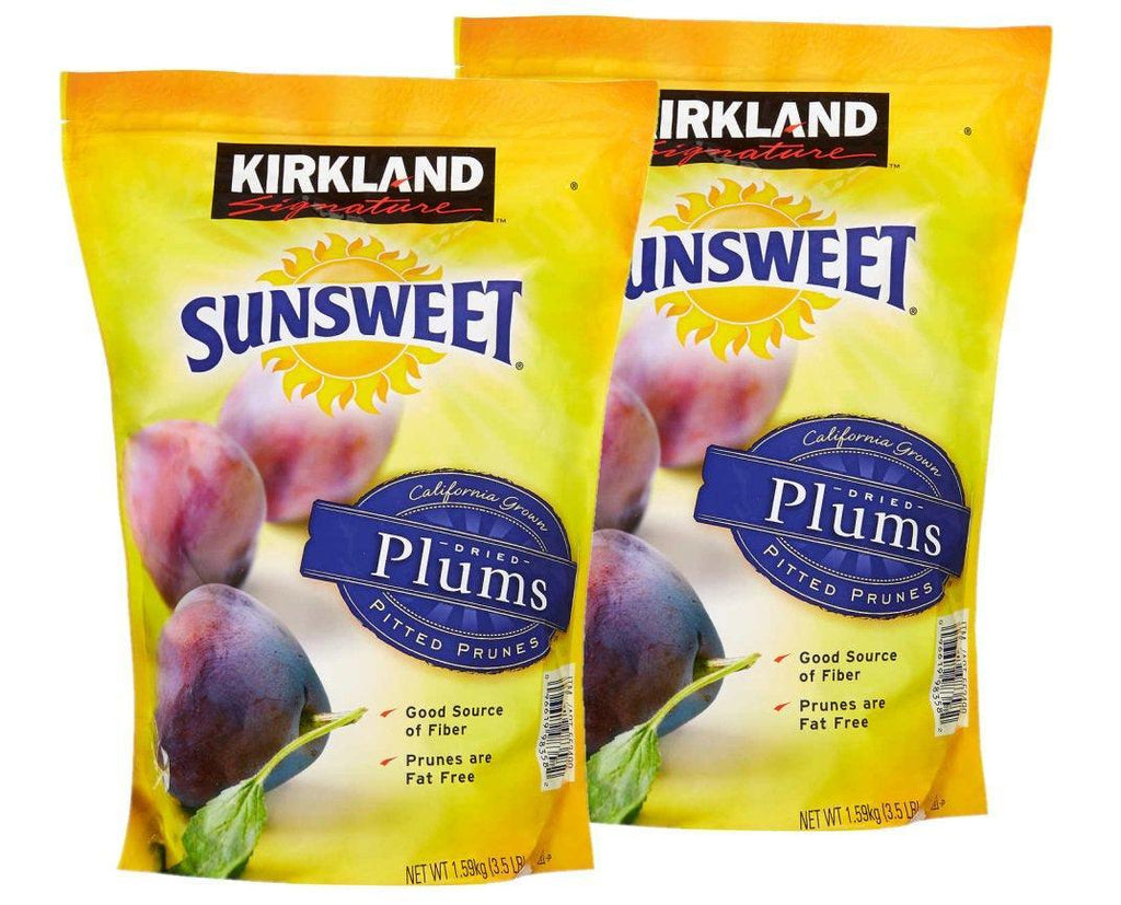 Kirkland 2 Pack |  Signature Sunsweet Whole Dried Plums, 3.5 Lbs