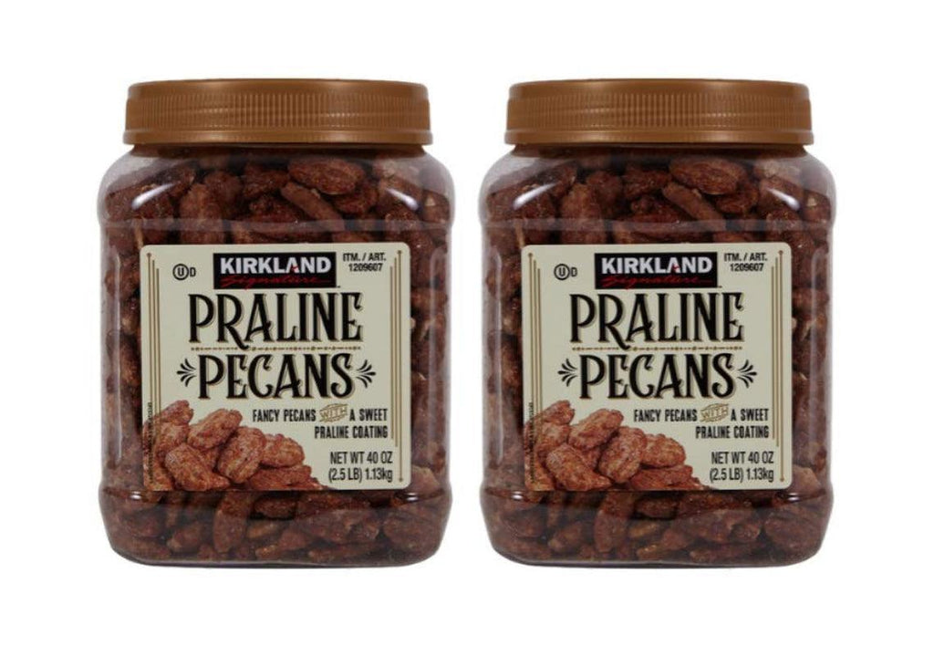 Kirkland 2 Packs Kirkland Signature Praline Pecans 40 oz Each Pack, Total 80 oz