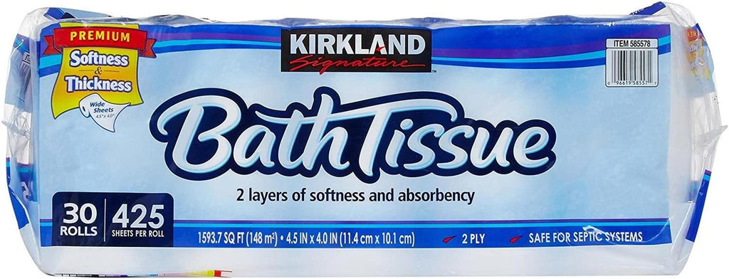 Kirkland Bath Tissue, 2-Ply - 425-30 Ct