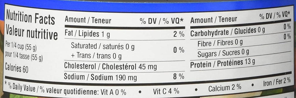 Kirkland Chicken Breast, Packed in Water, Premium Chunk, 6 12.5-Ounce Cans