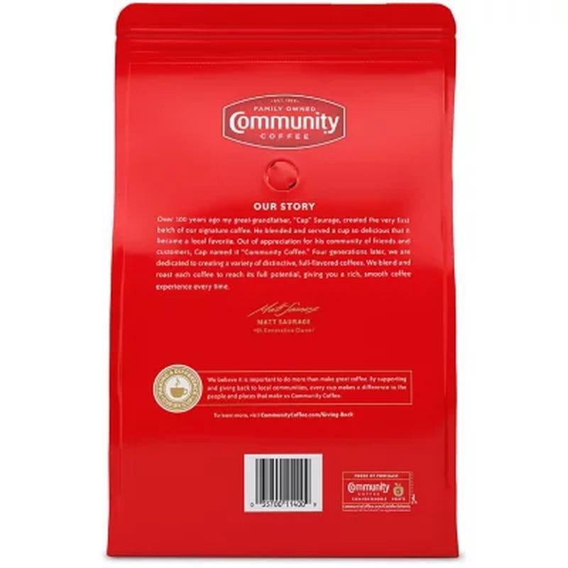 Kirkland Community Coffee Ground Dark Roast, Signature Blend (46 Oz.)