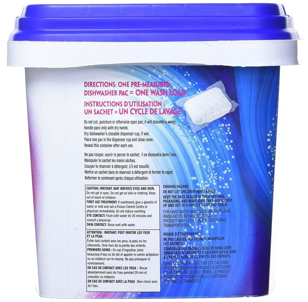 Kirkland Easy to Use, Streak Free Premium Dishwasher Pacs, Automatic Dishwasher Detergent