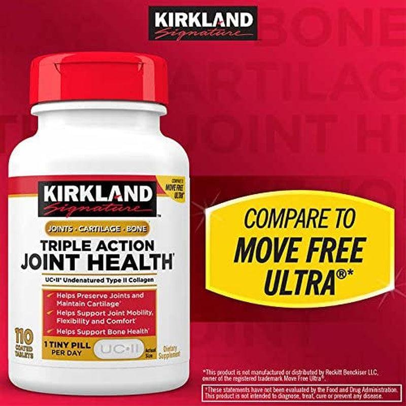 Kirkland Expect More Triple Action Joint Health, 110 Coated Tablets