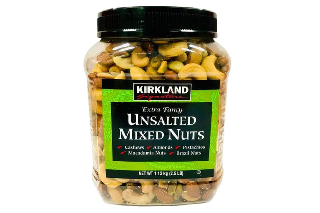Kirkland Extra Fancy Unsalted Mixed Nuts 2.5 (LB), 2 Pack of 40 Ounce, 99451458768
