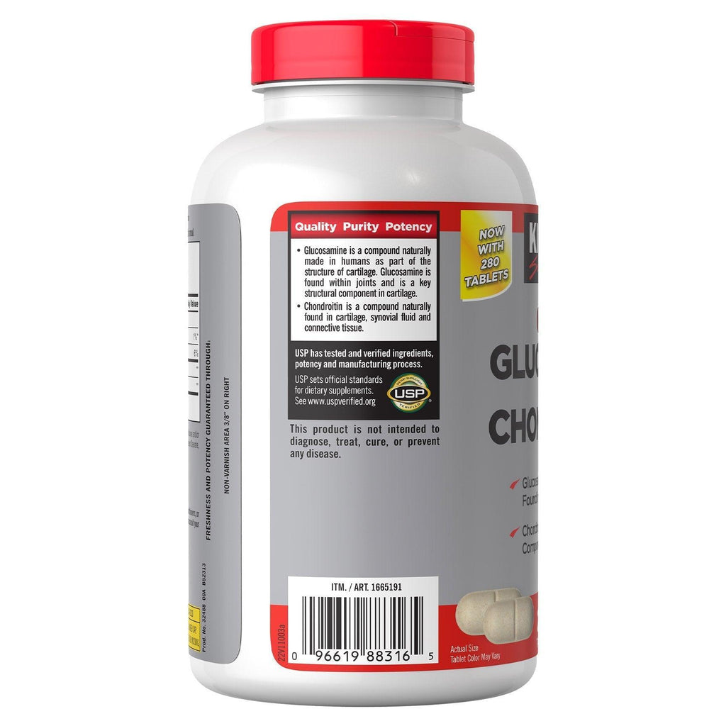 Kirkland Glucosamine & Chondroitin, 280 Tablets
