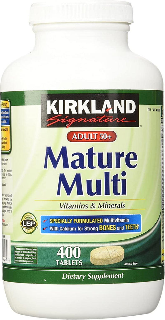 Kirkland Mature Adult Multi Vitamin Tablets - 400 Ct