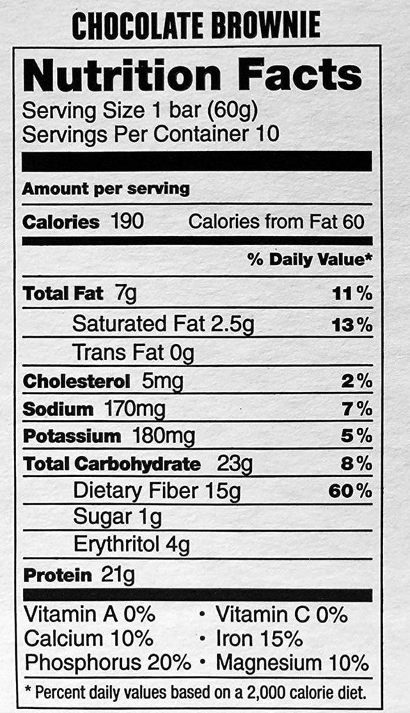 Kirkland Protein Bars Chocolate Brownie 2.12 Oz, 20-Count