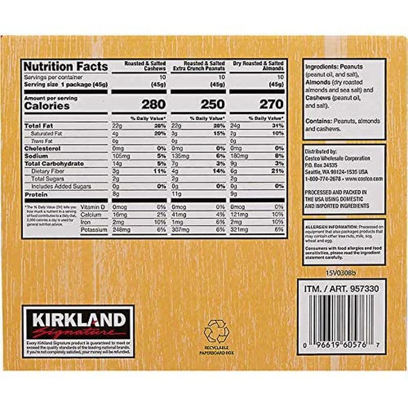 Kirkland Variety Expect More Snacking Nuts 3 Lb