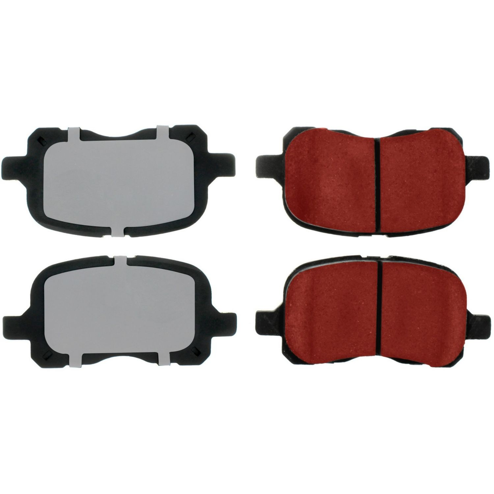 Centric Parts 500.07410 PQ PRO Disc Brake Pads with Hardware