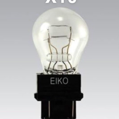 (10) PACK Standard Lamp Eiko 3157 - 10 Bulbs- ONE TEN PACK