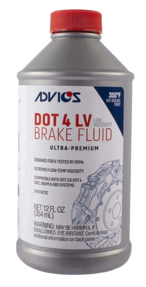 Genuine Advics ADVICS Synthetic DOT 4 LV Brake Fluid BF4N03LV