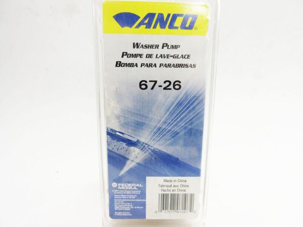 Anco Windshield Washer Pump 67-26