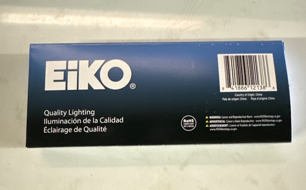 (10) PACK Standard Lamp Eiko 3157 - 10 Bulbs- ONE TEN PACK