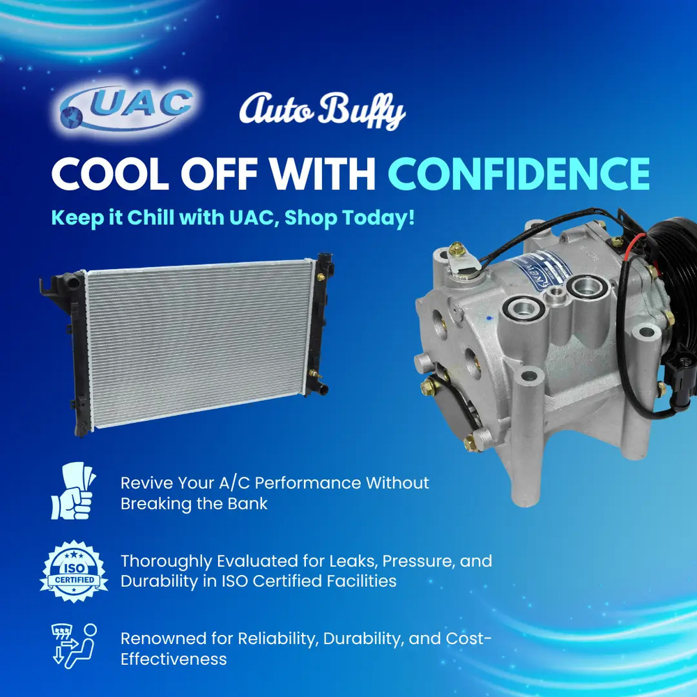 UAC KT 5140A A/C Compressor Kit For 98-02 Toyota Corolla