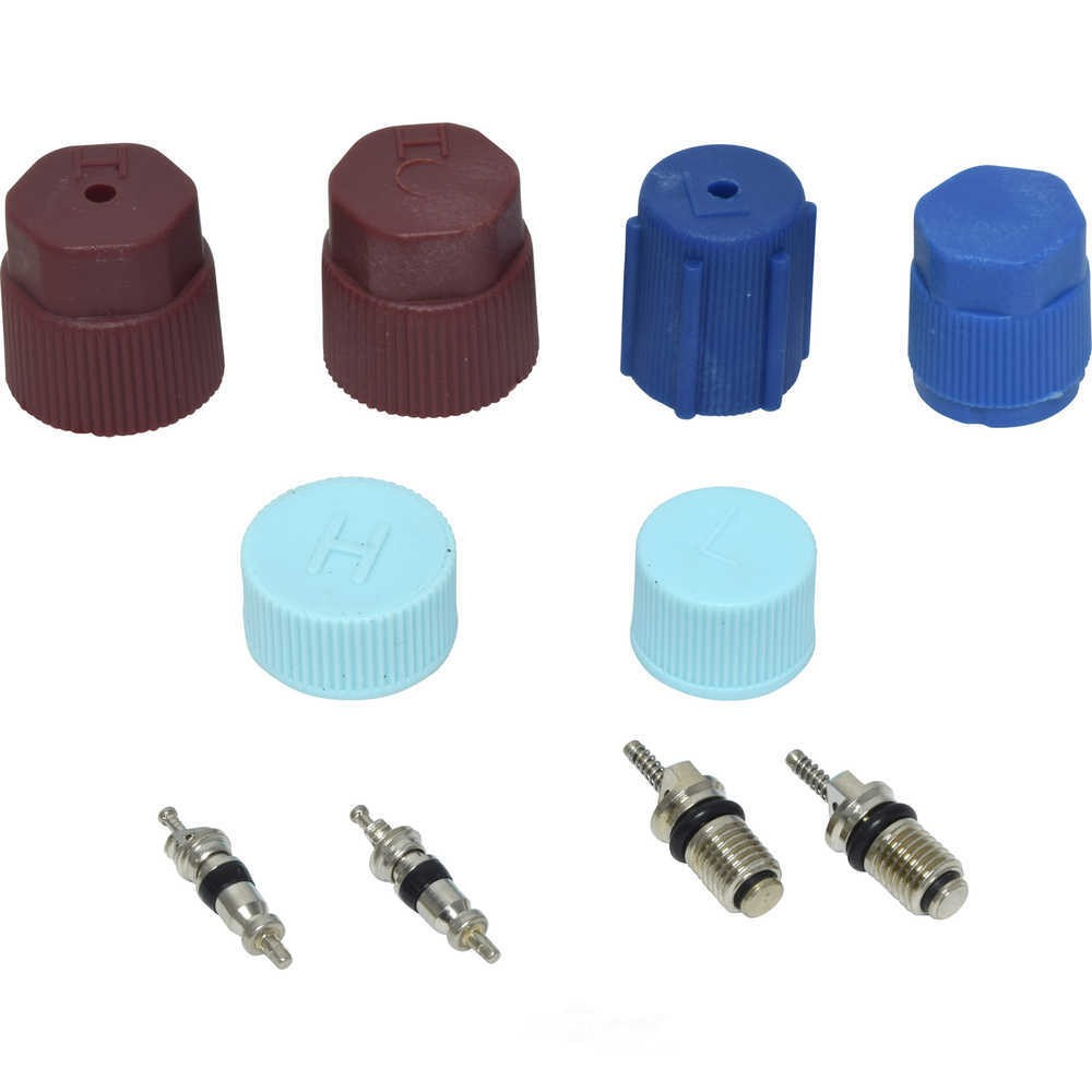 A/C System Valve Core and Cap Kit-Valve And Cap Kit UAC VC 2909C