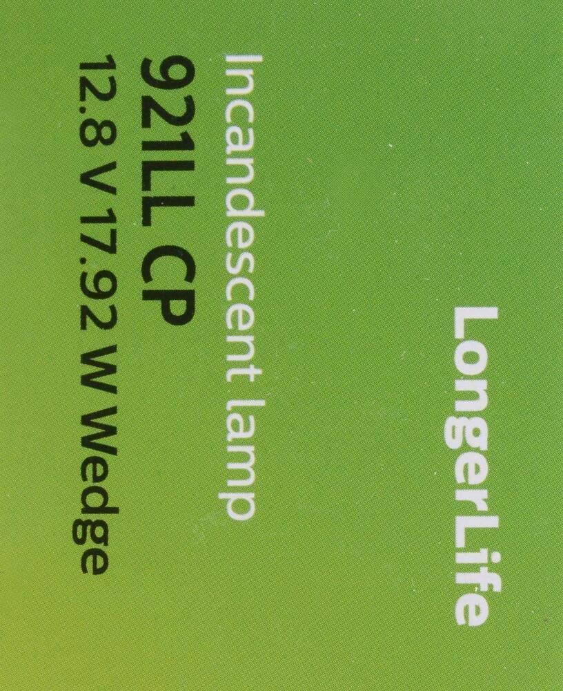 Philips 921LLCP Philips LongerLife Miniature 921LL