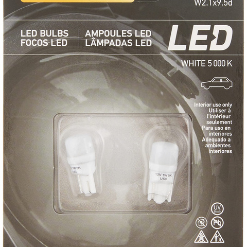 2 PCS HELLA 921LED 5K LED Performance Bulbs 12V 1W Lighting Replacement Parts