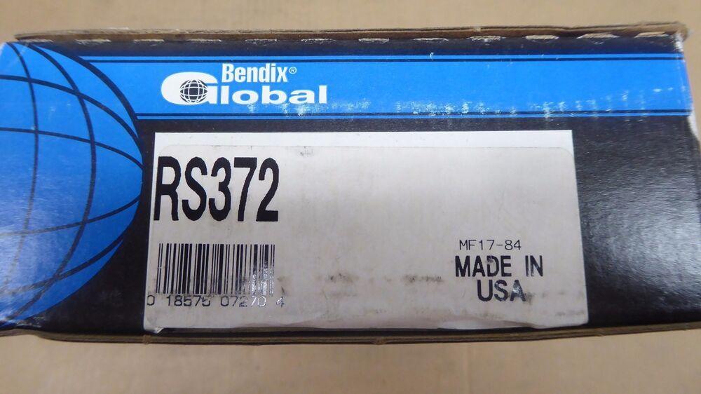 BRAND NEW BENDIX GLOBAL REAR BRAKE SHOES RS372 / 372 FITS 68-88 TOYOTA COROLLA