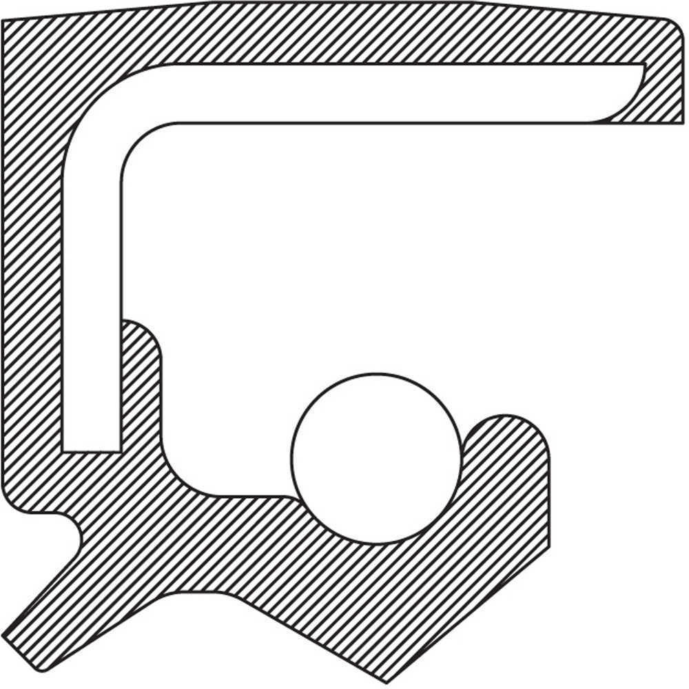 Engine Crankshaft Seal National 710465