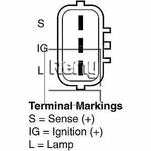 New Alternator Remy 90553