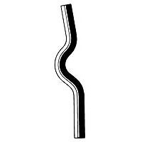 18782 Gates Heater Hose New for Chevy Olds De Ville Honda Civic Toyota Corolla
