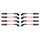 Denso Spark Plug Wire Set for CTS, Camaro, Corvette, GTO 671-8162