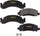 GYD149, Truck & SUV Carbon-Ceramic Front Disc Brake Pads for Chevrolets