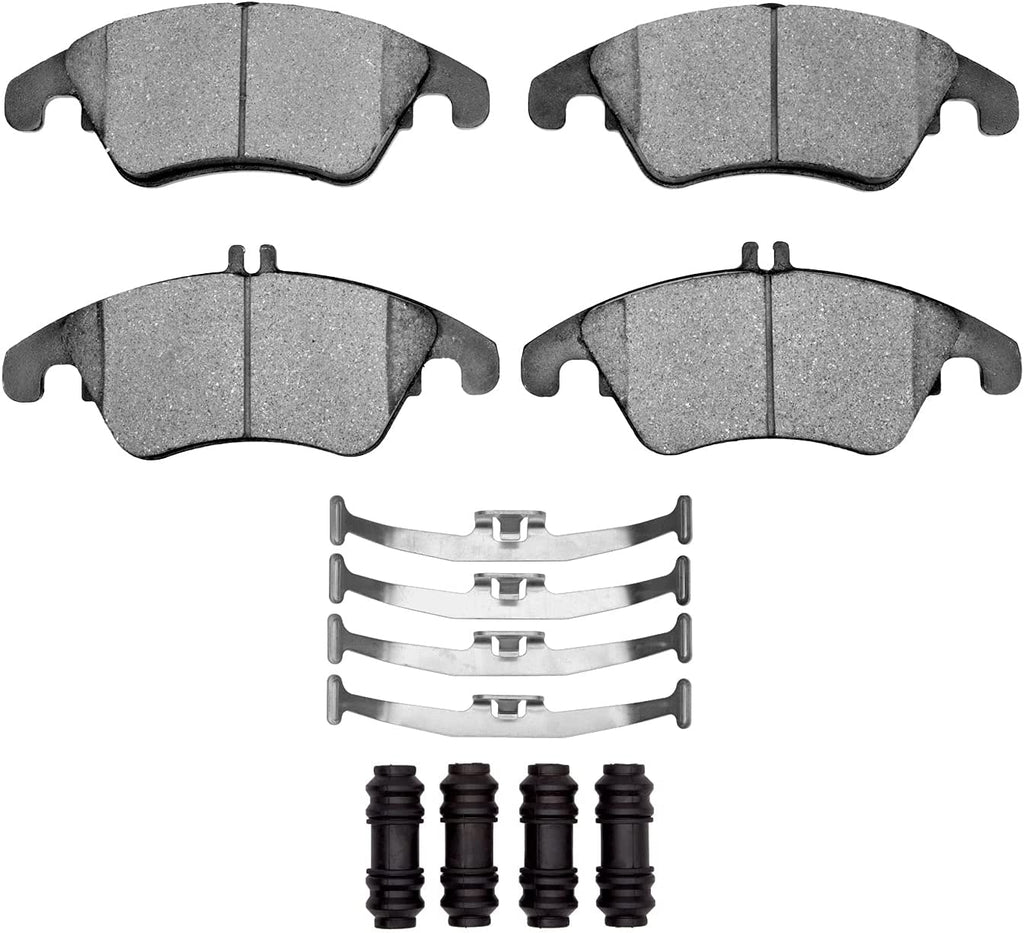5000 Advanced Brake Pads - Low Metallic and Hardware Kit