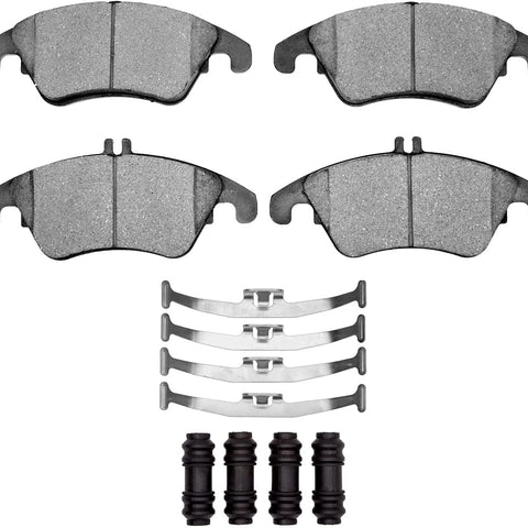 5000 Advanced Brake Pads - Low Metallic and Hardware Kit