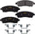 GYD757 Truck & SUV Carbon Ceramic Rear Disc Brake Pads Set Vehicle Replacement Part for Ford Excursion, F-250, F-250 Super Duty & More
